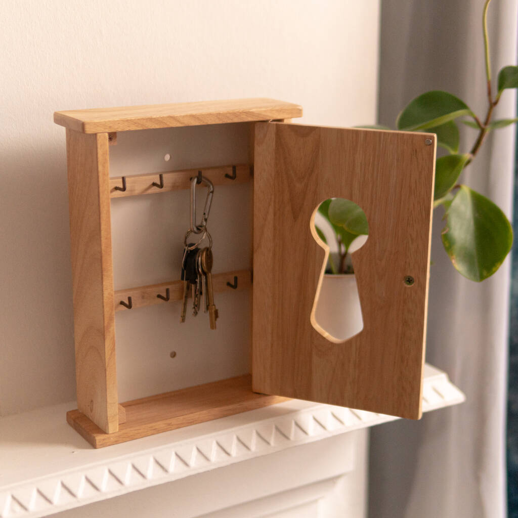 Personalised Wooden Key Box