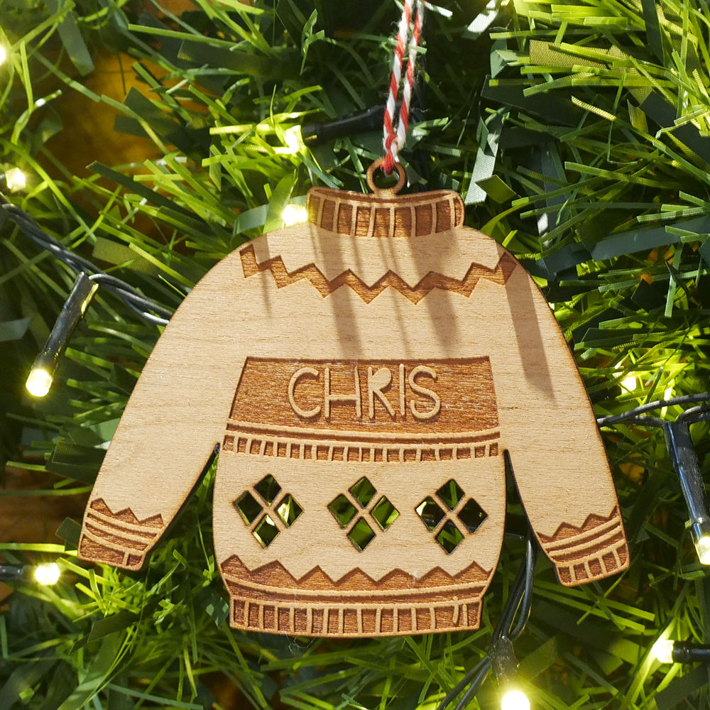 Christmas Jumper Bauble