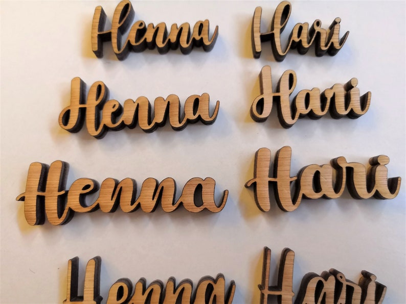Place Setting Names