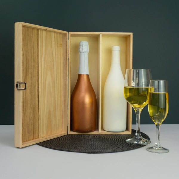 Champagne / 2 bottle box