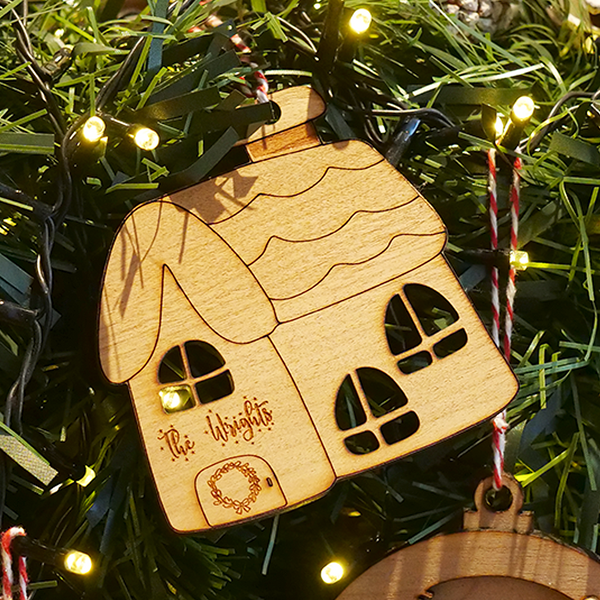 Christmas House Bauble