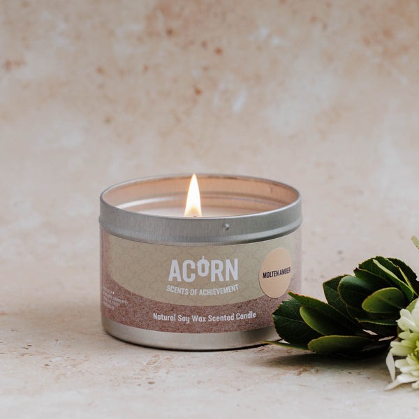 Acorn - Soy Candle Tins