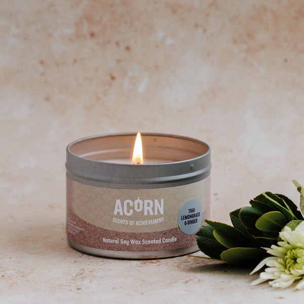 Acorn - Soy Candle Tins