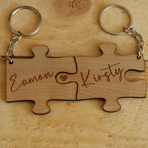 Puzzle Keyrings