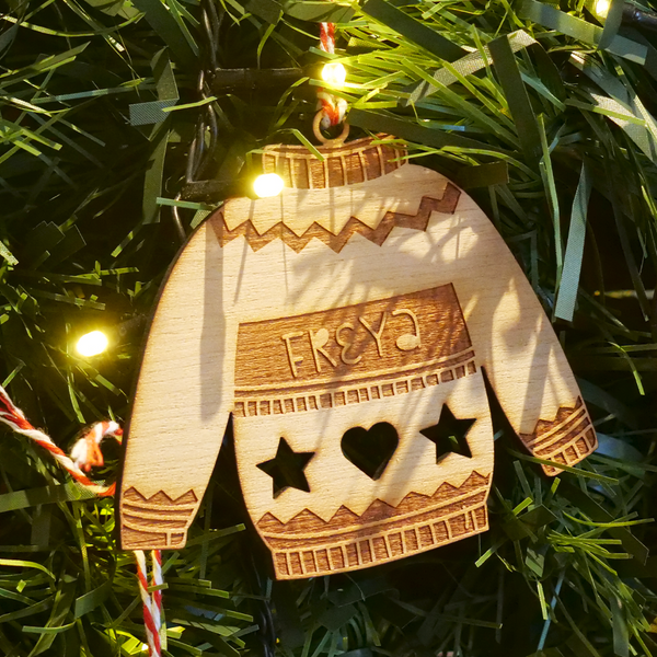 Christmas Jumper Bauble