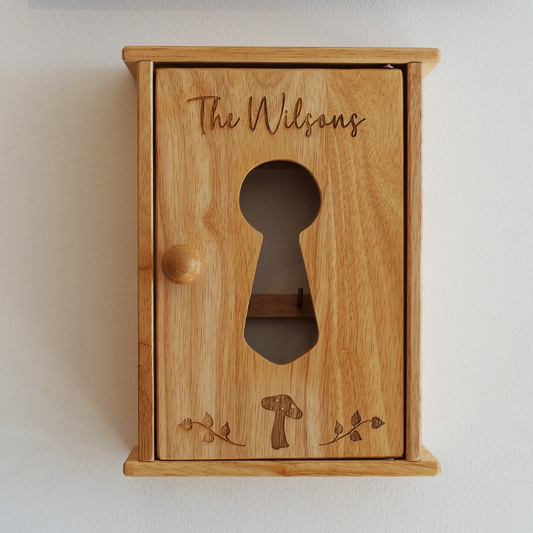 Personalised Wooden Key Box