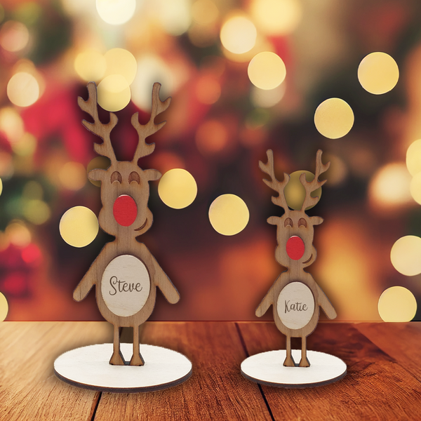 Personalised Reindeer Decoration