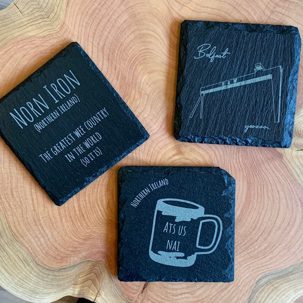 Belfast Slate Coaster