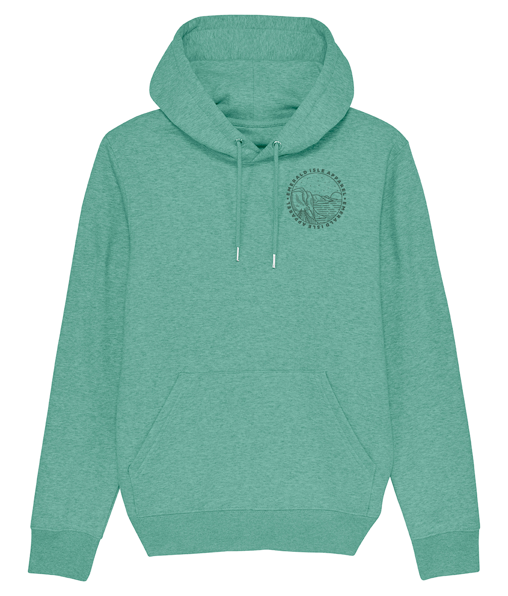 Heather Green Pullover Pouch Hoodie