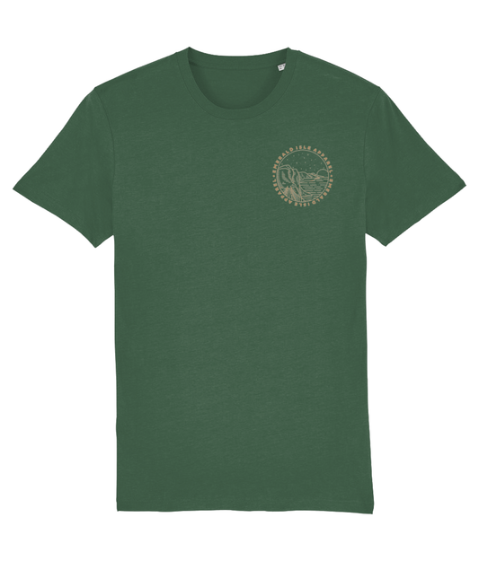 Green Emerald Isle Apparel Logo Unisex T-Shirt