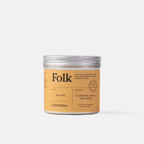 Folk Tin Candle Belong