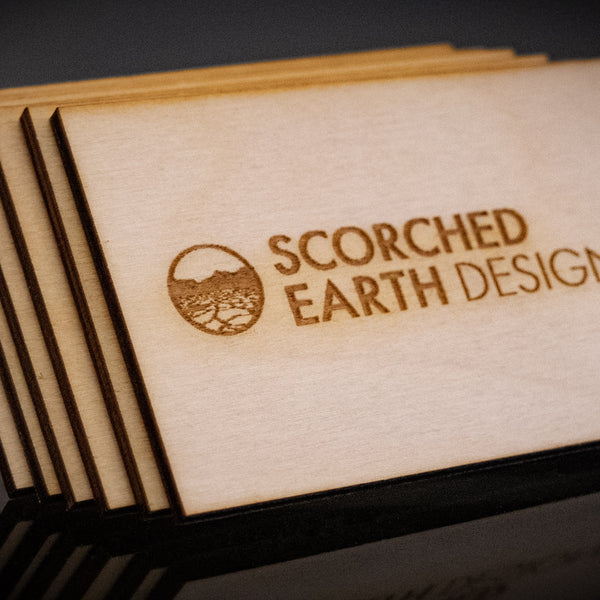 Wooden Business Cards